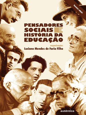 cover image of Pensadores sociais e história da educação